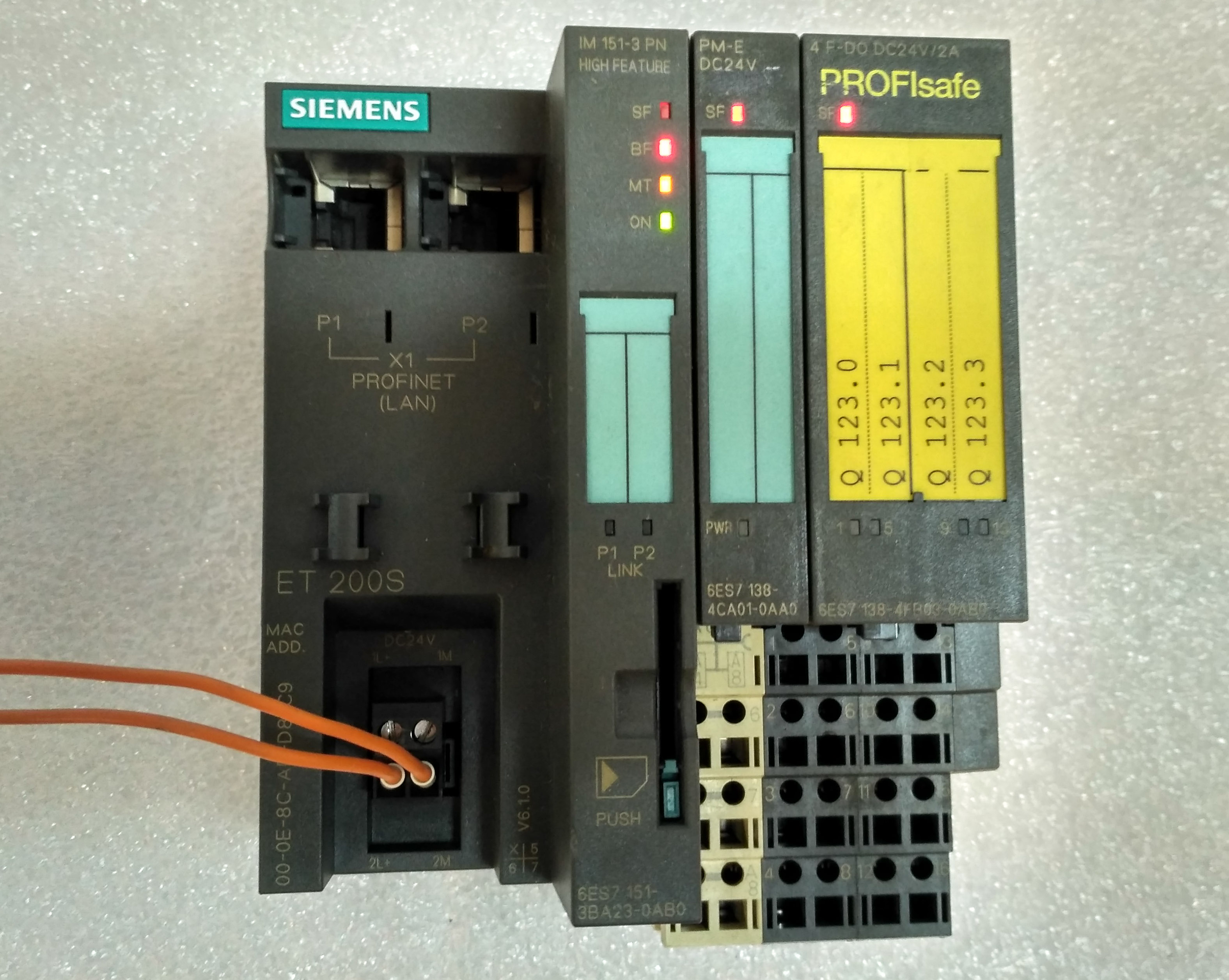 Siemens Profibus Dp Slots Interface Module Et S Es